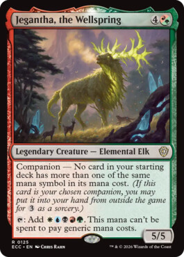 Jegantha, the Wellspring - Lorwyn Eclipsed Commander