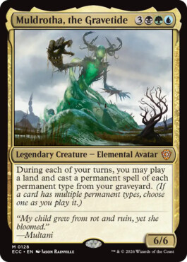 Muldrotha, the Gravetide - Lorwyn Eclipsed Commander
