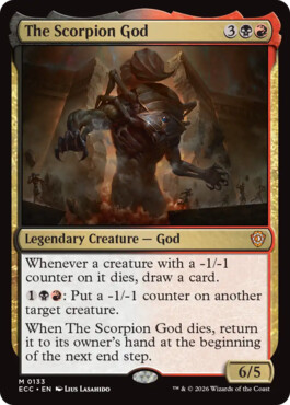 The Scorpion God - Lorwyn Eclipsed Commander