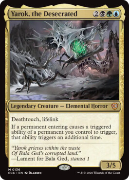 Yarok, the Desecrated - Lorwyn Eclipsed Commander