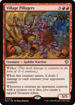 Village Pillagers - Lorwyn Eclipsed Commander