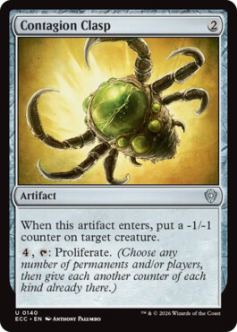 Contagion Clasp - Lorwyn Eclipsed Commander