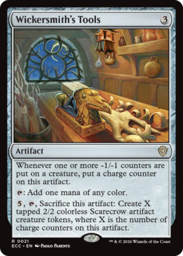 Wickersmith's Tools - Lorwyn Eclipsed Commander