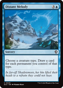 Distant Melody - Lorwyn Eclipsed Commander