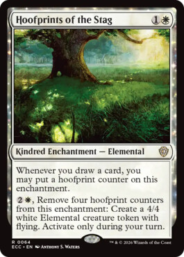 Hoofprints of the Stag - Lorwyn Eclipsed Commander