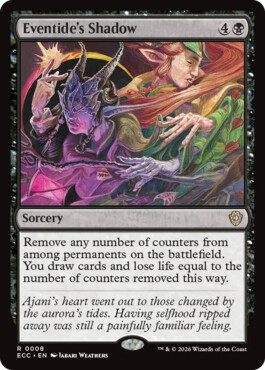Eventide's Shadow - Lorwyn Eclipsed Commander