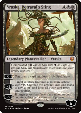 Vraska, Betrayal's Sting - Lorwyn Eclipsed Commander