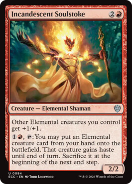 Incandescent Soulstoke - Lorwyn Eclipsed Commander
