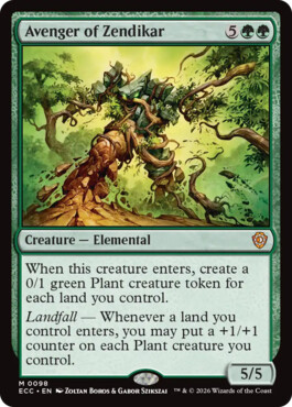 Avenger of Zendikar - Lorwyn Eclipsed Commander