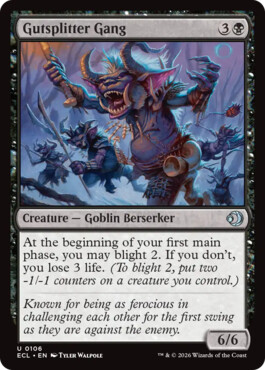 Gutsplitter Gang - Lorwyn Eclipsed
