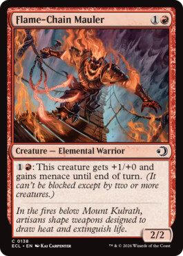 Flame-Chain Mauler - Lorwyn Eclipsed