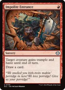 Impolite Entrance - Lorwyn Eclipsed