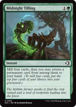Midnight Tilling - Lorwyn Eclipsed