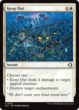 Keep Out - Lorwyn Eclipsed