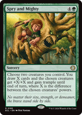 Spry and Mighty - Lorwyn Eclipsed