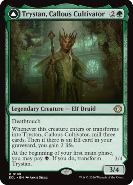 Trystan, Callous Cultivator -> Trystan, Penitent Culler - Lorwyn Eclipsed