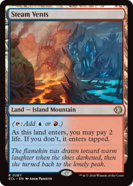Steam Vents - Lorwyn Eclipsed