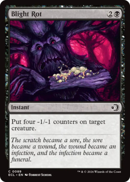 Blight Rot - Lorwyn Eclipsed