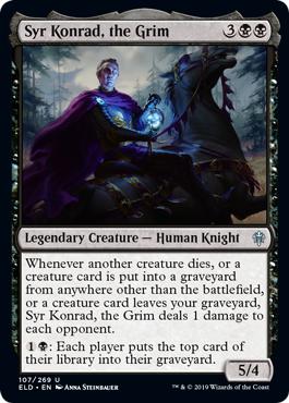 Syr Konrad, the Grim - Throne of Eldraine