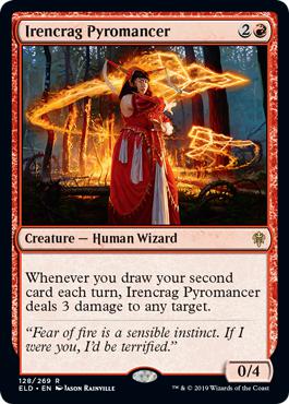 Irencrag Pyromancer - Throne of Eldraine