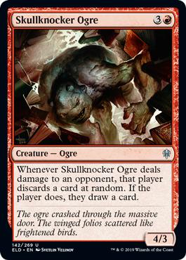 Skullknocker Ogre - Throne of Eldraine