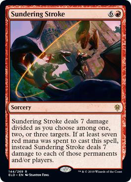 Sundering Stroke - Throne of Eldraine