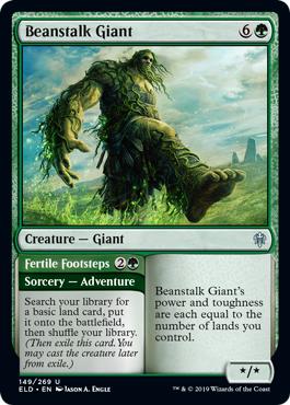 Beanstalk Giant - Throne of Eldraine