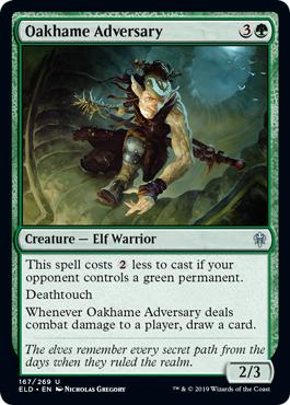 Oakhame Adversary - Throne of Eldraine