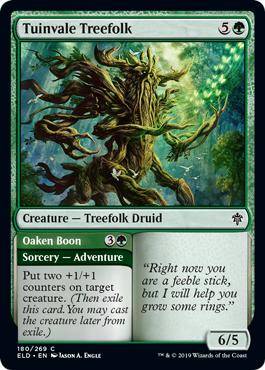 Tuinvale Treefolk - Throne of Eldraine