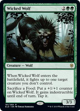 Wicked Wolf - Throne of Eldraine
