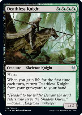 Deathless Knight - Throne of Eldraine