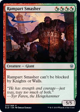 Rampart Smasher - Throne of Eldraine