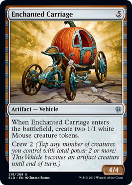 Enchanted Carriage - Throne of Eldraine