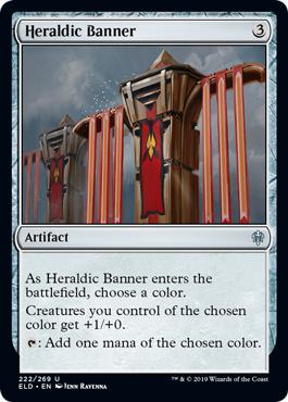 Heraldic Banner - Throne of Eldraine