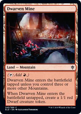 Dwarven Mine - Throne of Eldraine