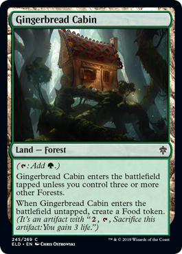 Gingerbread Cabin - Throne of Eldraine