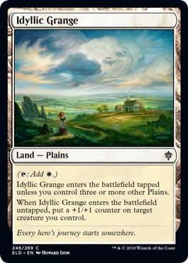 Idyllic Grange - Throne of Eldraine