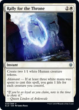 Rally for the Throne - Throne of Eldraine