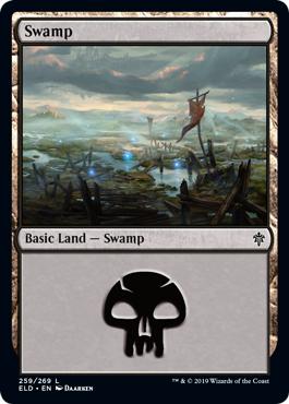 Swamp - Throne of Eldraine