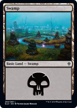 Swamp - Throne of Eldraine