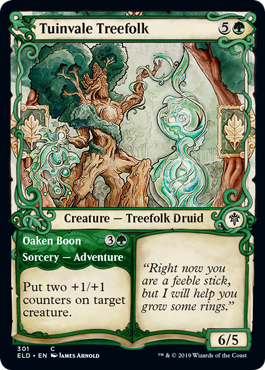 Tuinvale Treefolk - Throne of Eldraine