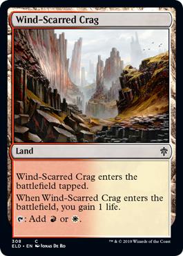 Wind-Scarred Crag - Throne of Eldraine