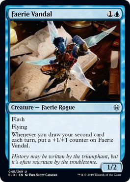 Faerie Vandal - Throne of Eldraine