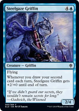 Steelgaze Griffin - Throne of Eldraine