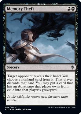 Memory Theft - Throne of Eldraine