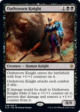 Oathsworn Knight - Throne of Eldraine