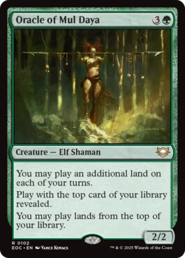 Oracle of Mul Daya - Edge of Eternities Commander