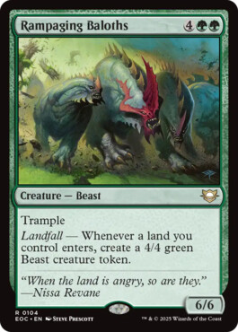 Rampaging Baloths - Edge of Eternities Commander