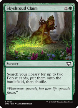 Skyshroud Claim - Edge of Eternities Commander