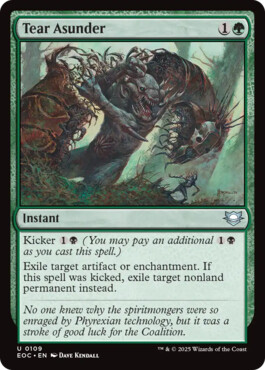 Tear Asunder - Edge of Eternities Commander